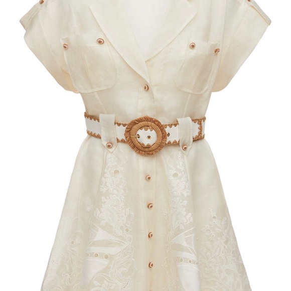 ZIMMERMAN POSTCARD EMBROIDERED MINI - Picture 10 of 11